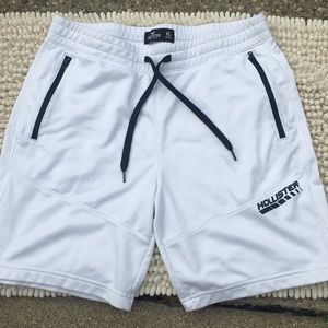 Hollister White Comfort Shorts